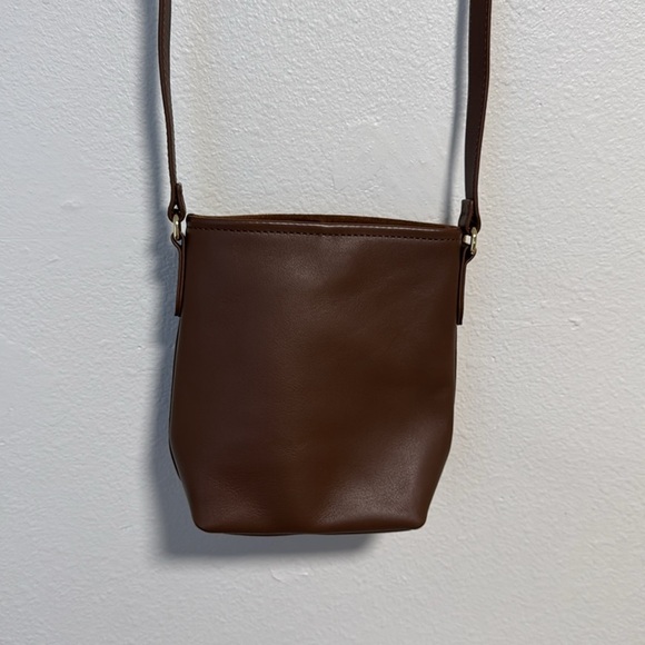 J. Crew Small Berkeley crossbody bag in Brown suede and leather - Picture 7 of 9